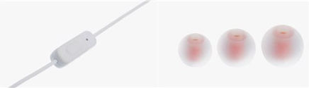 Koss În ureche Handsfree cu două căști cu mufă 3.5mm Gri