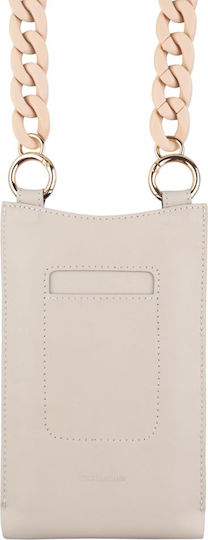 Fixed 7" Phone Case Fixed Universal Shoulder Bag Venezia Leather Fixven-cr Cream 8591680171149