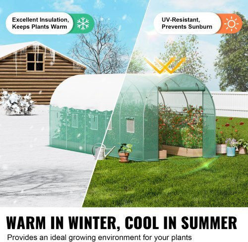 Vevor SDXWS15X7X7FO6TUWV0 Θερμοκήπιο Τούνελ 4.5x1.9x1.9m