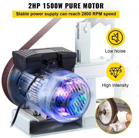 Vevor Τροχός Ταινίας 2hp 2x82" Κατασκευή Μαχαιριών 1.5kwdssgj0000001v2