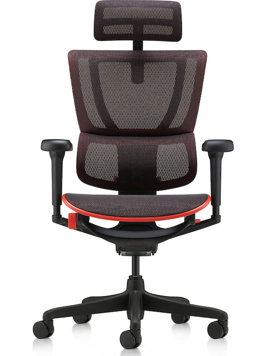 Comfort Workspace Ergohuman Equator Καρέκλα Gaming Κόκκινη