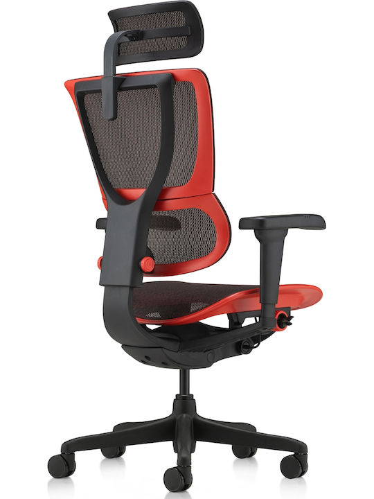 Comfort Workspace Ergohuman Equator Καρέκλα Gaming Κόκκινη