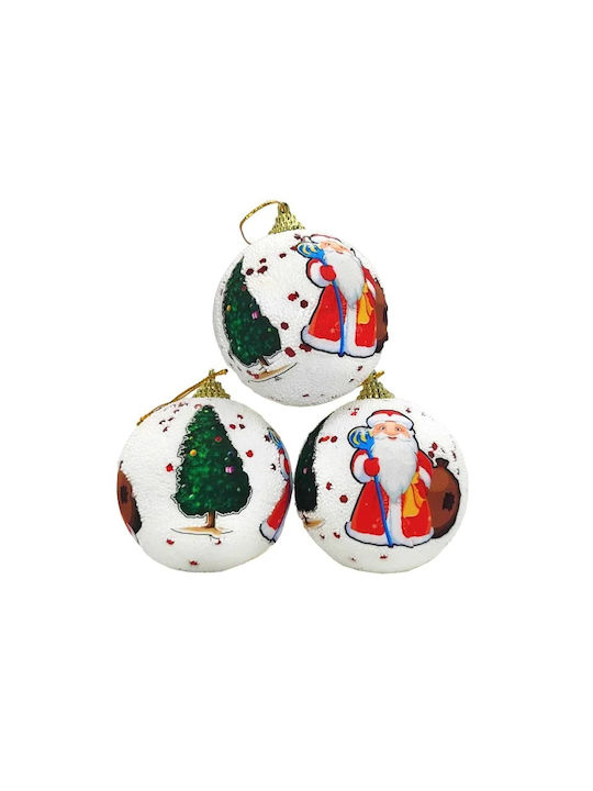 Set of 3 Ball Ornaments
