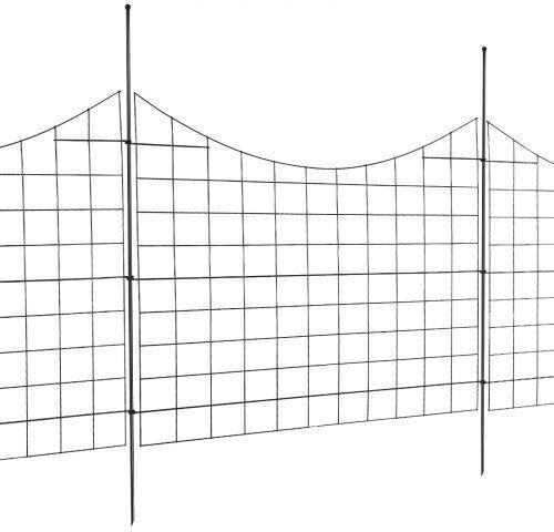 Φράχτης Κήπου Vevor 5τμχ 36.6''x29.5'' Μεταλλικός Φράχτης Ζώων Διακοσμητικός Υπόγειος Φράχτης Κήπου Jswl385295inrni2vv0