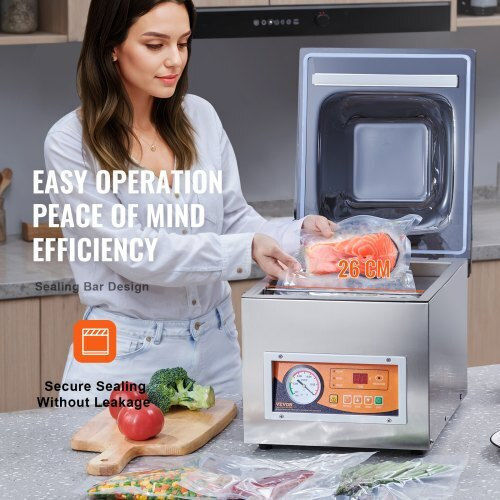 Vevor Συσκευή Vacuum με Μέγιστο Μήκος Σφραγίσματος 259.08mm