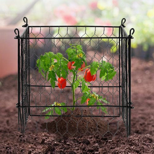 Σετ 5 Προστατευτικά Φυτών Vevor 13.4'' X 13.4'' Μεταλλικά Κλουβιά Qbwzcl12ychse5zgtv0
