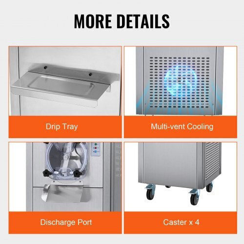 Vevor Commercial Ice Cream Maker ZLSYBQLJDKWASNH70V2