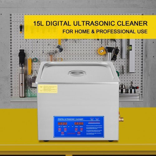 Vevor Ultrasonic Cleaner 15lt with Digital Timer