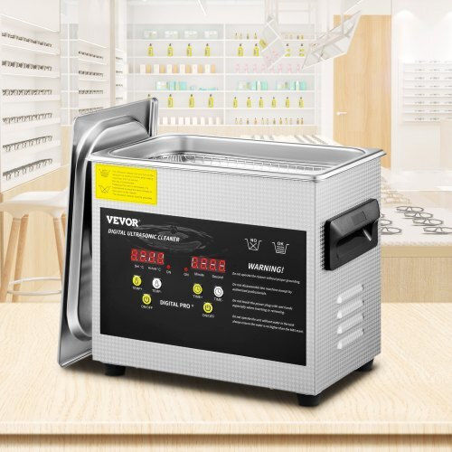 Vevor Ultrasonic Cleaner 3lt with Digital Timer