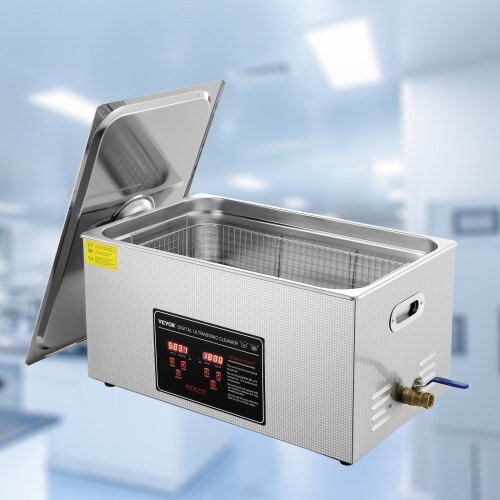 Vevor Ultraschallreiniger 22lt Edelstahl mit Digitalem Timer