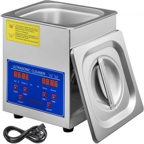 Vevor Ultrasonic Cleaner 1.3lt with Digital Timer