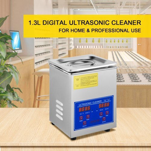 Vevor Ultrasonic Cleaner 1.3lt with Digital Timer