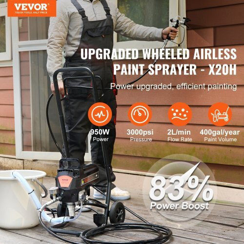 Vevor ZSSGYWQPTJLSXA6A7V2 Ηλεκτρικό Πιστόλι Βαφής 950W