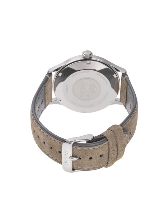 Orient Men's Watch 42mm Automatic with Brown Metal Bracelet
