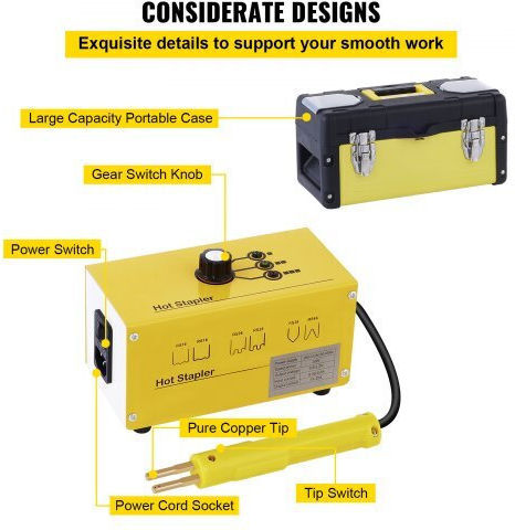 Vevor SLHJJGJX000000001V2 Fier de lipit Electrică