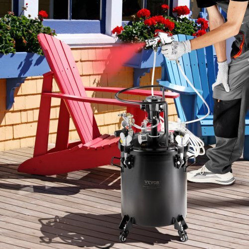 Vevor Air Spray Paint Gun Floating Tumbler 4mm