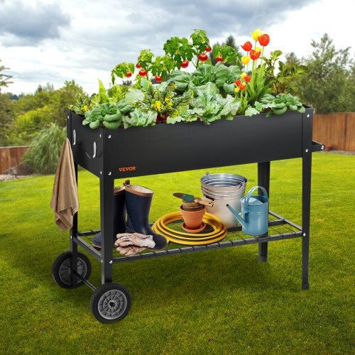 Vevor Topf Metallisch Black 108x50x80cm.
