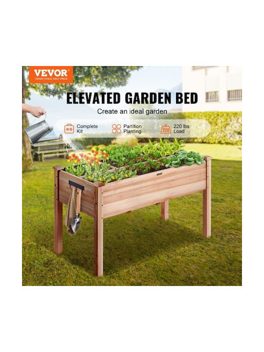 Vevor Topf Hölzernes 120x58x76cm.