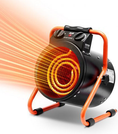 Vevor Βιομηχανικό Ηλεκτρικό Αερόθερμο 2kW