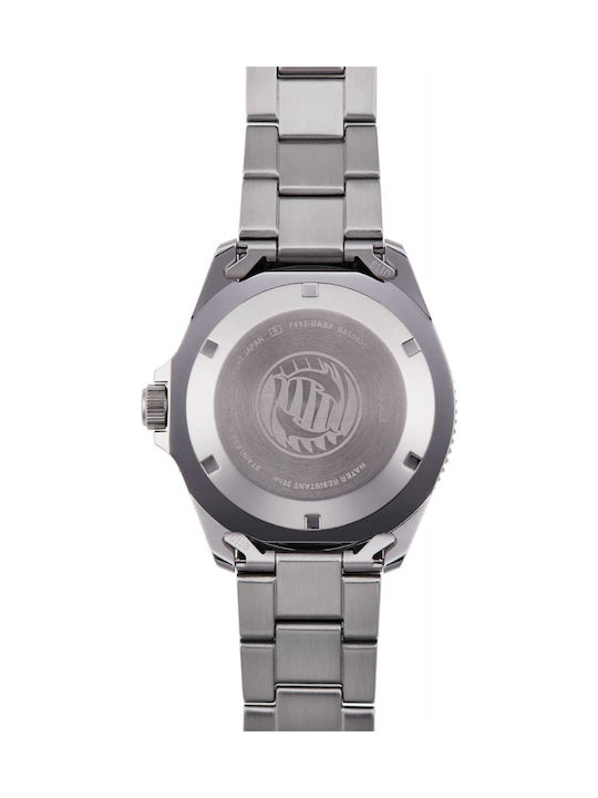 Orient Men's Watch 42mm Automatic with Silver Metal Bracelet