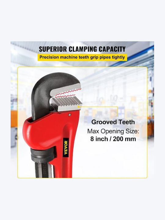 Vevor French Wrench with Adjustable Opening 60mm 200mm