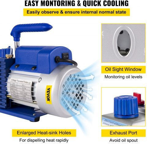 Vevor 3CFM1-4HPZKBZJOC1V2 Tubing High Pressure