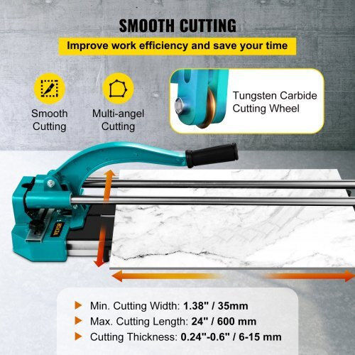 Vevor Tile Cutter Manual 600mm