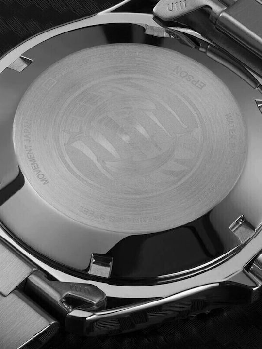 Orient Men's Watch 42mm Automatic with Silver Metal Bracelet