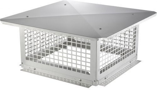 Καπέλο Καμινάδας Vevor 431.8x431.8mm Ανοξείδωτο Ατσάλι 304 Εύκολη Εγκατάσταση Ασημί Bxgfxpdydgystsrs6v0