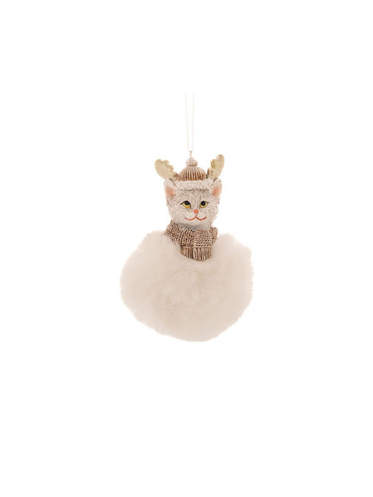 Hanging Cat Ornament 6x11cm