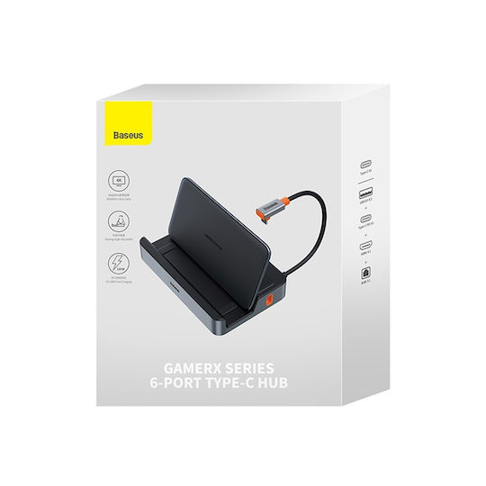 Baseus Gamerx Series Charging Station for Steam Deck Black