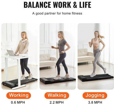 Vevor Ηλεκτρικός Διάδρομος Γυμναστικής για Χρήστη έως 120kg