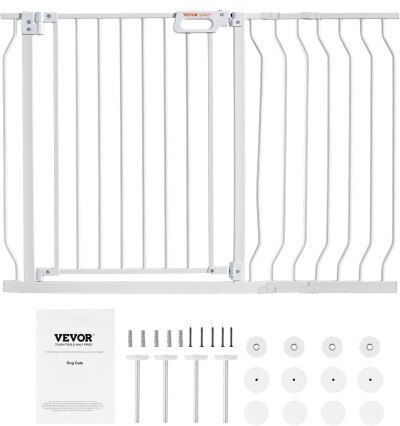 Vevor Door Dog made of Plastic in White Color 76.2 x 76.2 x 76.2cm
