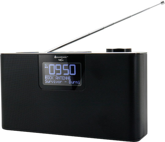 Soundmaster DAB+ mit Bluetooth und USB Schwarz
