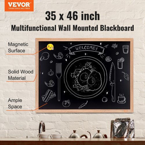 Vevor Chalk Board 88.9x116.84cm
