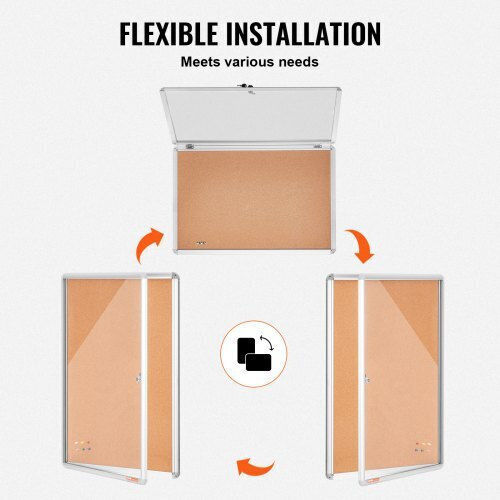 Vevor Cork Notice Board 91.44x60.96cm