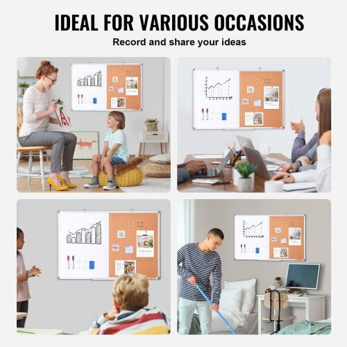 Vevor Cork Notice Board 91.44x60.96cm