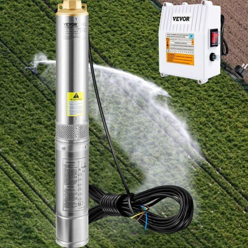 Vevor Μονοφασική Αντλία Γεωτρήσεων 1.46hp SJQSBWZQDHOC1UYDZV2