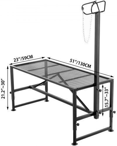 Βάση Κοπής Ζώων Vevor 51x23" Μεταλλική Βάση Πρόβατα Κατσίκες Yyzjjscdlzhs00001v0