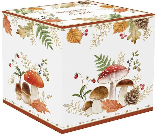 Easylife Χριστουγεννιάτικη Κούπα Πορσελάνινη 350ml Autumn Breeze