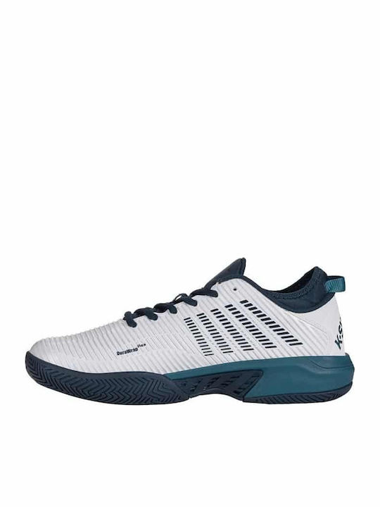 K-Swiss Men's Tennis Shoes for Hard Courts White