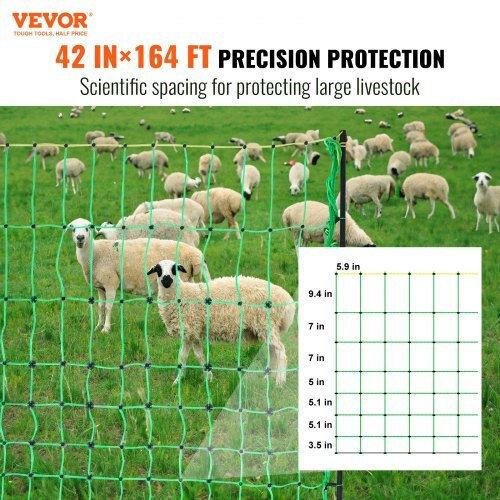 Vevor DXJCWLW42IN1LYCCLV9 Plasă Echipament de Împrejmuire Electrică