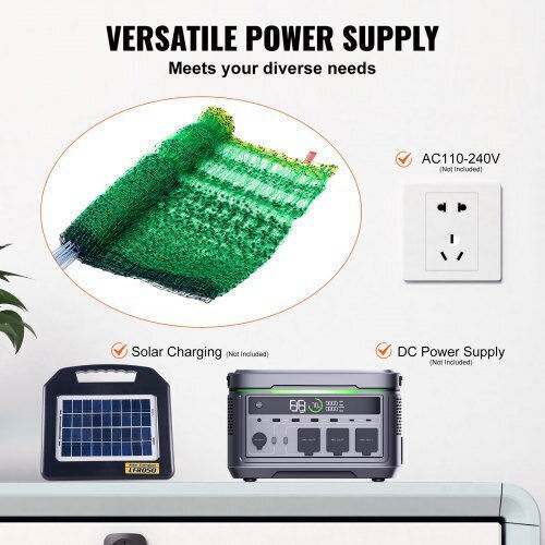 Vevor DXJCWLW42IN1LYCCLV9 Plasă Echipament de Împrejmuire Electrică