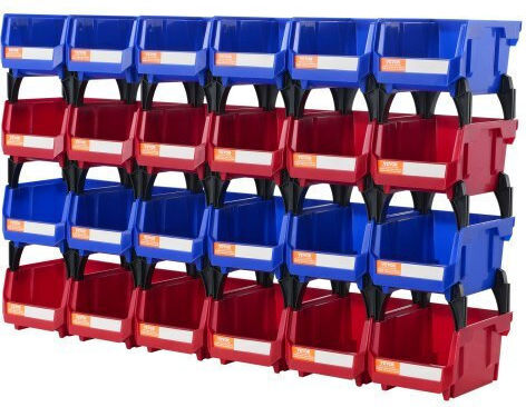 Vevor Plastic Tool Bin Organiser W5xD4xH3cm