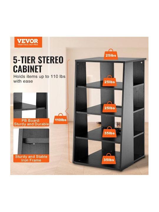 Ράφι Πολυμέσων 5 Επιπέδων Vevor Ρυθμιζόμενο Ύψος Ypsbfzjlds5civwvwv2