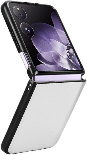 Carbon Fiber Book Plastic White (Xiaomi Mix Flip)