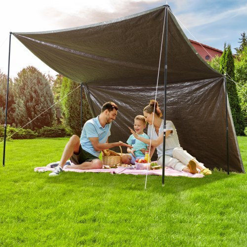 Vevor Waterproof Tarpaulin 6.096m. Silver