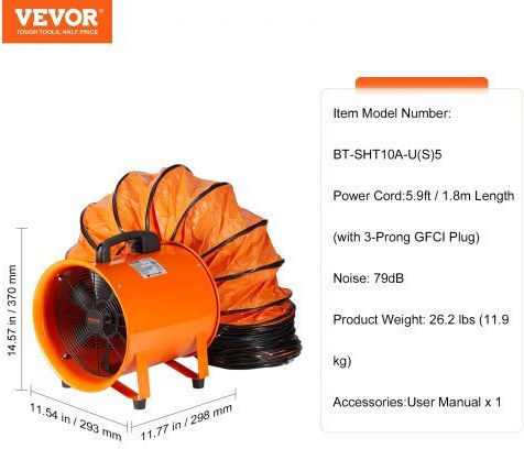 Vevor Industrial 254mm