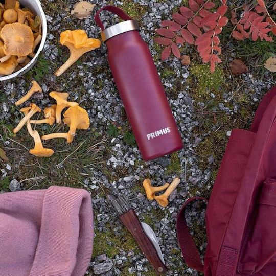 Primus Klunken Μπουκάλι Θερμός Ανοξείδωτο 700ml Κόκκινο