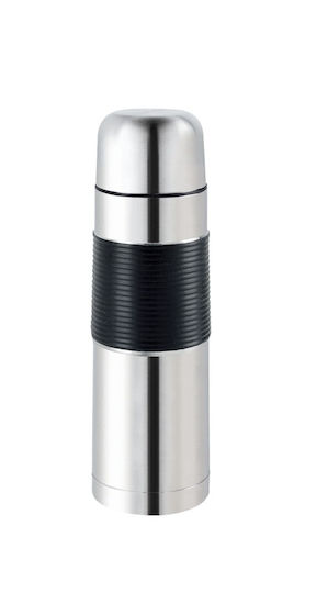 Maestro MR-1630 Μπουκάλι Θερμός Ανοξείδωτο 750ml Ασημί με Καπάκι-Κύπελλο